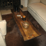 Live edge pine coffee table