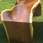 Claro walnut coffee table