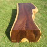 Claro walnut coffee table