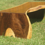 Claro walnut coffee table