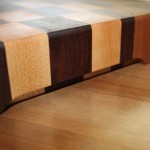 End grain cutting board